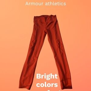 Under Armour Orange Track Pants